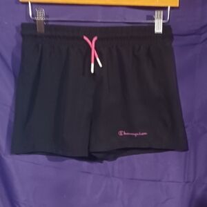 Champion black shorts girls